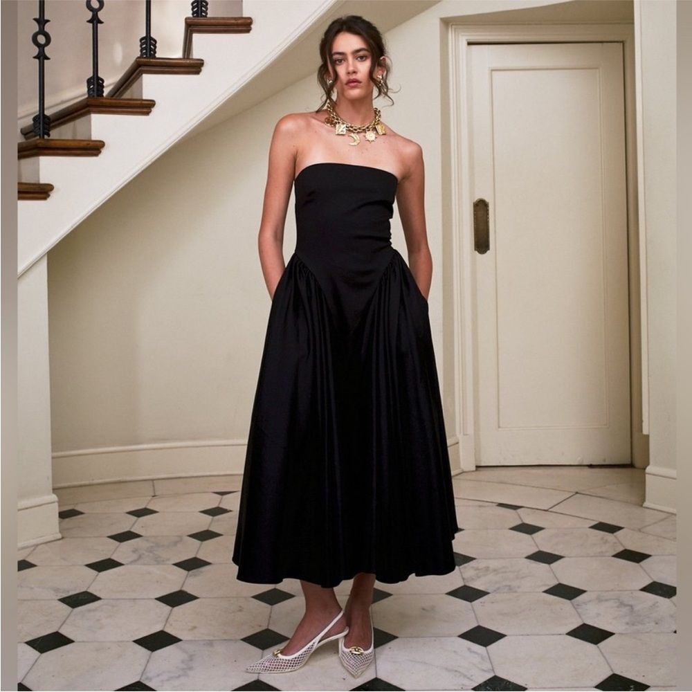 Delfi Collective Imani Dress In Black